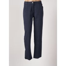 ESPRIT DE LA MER - Pantalon slim bleu en coton - Femme - Taille 40 - Modz