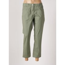 ESPRIT DE LA MER - Pantalon 7/8 vert en coton pour femme - Taille 46 - Modz