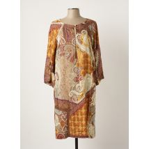 SUMMUM - Robe mi-longue beige en viscose - Femme - Taille 44 - Modz