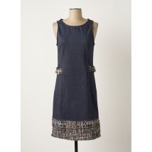 ANNA MUR - Robe mi-longue bleu en polyester - Femme - Taille 38 - Modz