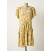 ATELIER REVE - Robe mi-longue jaune en viscose - Femme - Taille 36 - Modz