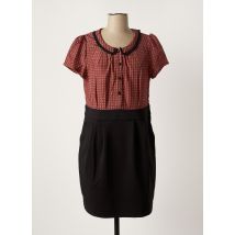 JUS D'ORANGE - Robe courte rouge en polyester - Femme - Taille 40 - Modz