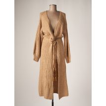 CREAM - Veste casual marron en acrylique - Femme - Taille 38 - Modz