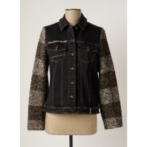 PAUSE CAFE - Veste casual noir en coton - Femme - Taille 40 - Modz