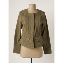 CARLA KOPS - Veste casual vert en coton - Femme - Taille 36 - Modz