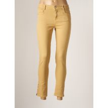 CARLA KOPS - Pantalon slim jaune en coton - Femme - Taille 36 - Modz