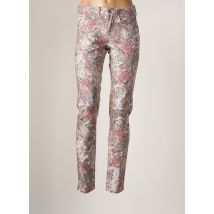 CREAM - Pantalon slim beige en coton - Femme - Taille TU - Modz