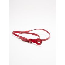 MEXXX - Ceinture rouge en cuir - Femme - Taille 44 - Modz