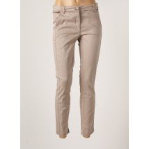 AIRFIELD - Pantalon slim beige en lyocell - Femme - Taille 38 - Modz