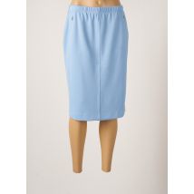 SOMMERMANN - Jupe mi-longue bleu en polyester pour femme - Taille 40 - Modz