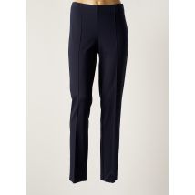 SOMMERMANN - Pantalon slim bleu en viscose - Femme - Taille 38 - Modz