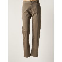 FABER - Pantalon slim vert en coton - Femme - Taille 44 - Modz