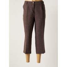 WEILL - Pantacourt marron en polyester - Femme - Taille 46 - Modz