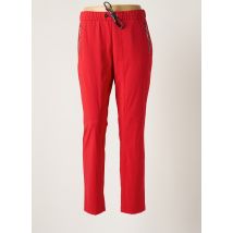 FABER - Pantalon chino rouge en polyamide pour femme - Taille 42 - Modz