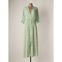 FRACOMINA - Robe longue vert en viscose - Femme - Taille 40 - Modz