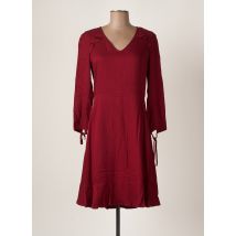 NATHALIE CHAIZE - Robe mi-longue rouge en viscose - Femme - Taille 36 - Modz