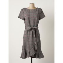 FRANK LYMAN - Robe mi-longue noir en polyester - Femme - Taille 36 - Modz