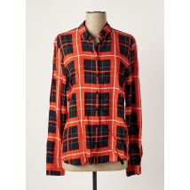 SAINT JAMES - Chemisier orange en viscose - Femme - Taille 36 - Modz