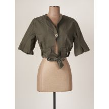 BELLOCOTON - Veste casual vert en coton - Femme - Taille 36 - Modz
