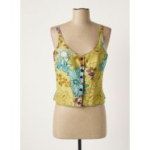 NATHALIE GARCON - Top vert en coton - Femme - Taille 40 - Modz