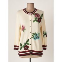 ALDOMARTINS - Gilet manches longues beige en modal - Femme - Taille 38 - Modz