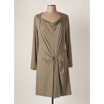 TRICOT CHIC - Robe mi-longue noir en cuppro - Femme - Taille 42 - Modz