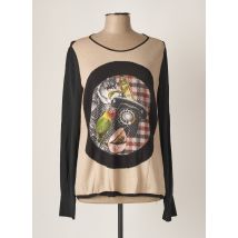 PIANURASTUDIO - Top beige en acetate - Femme - Taille 44 - Modz