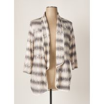 FRANK LYMAN - Veste casual beige en polyester - Femme - Taille 48 - Modz