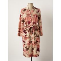 FRANCOISE F - Robe mi-longue rose en polyester - Femme - Taille 48 - Modz