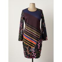 EROKE - Robe mi-longue bleu en polyester - Femme - Taille 42 - Modz
