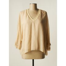 PAKO LITTO - Blouse beige en viscose - Femme - Taille 36 - Modz