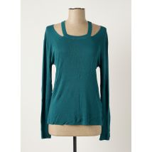 POLES - Pull vert en viscose - Femme - Taille 38 - Modz