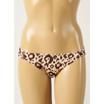 ANTIGEL - Bas de maillot de bain marron en polyamide - Femme - Taille 42 - Modz