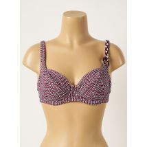 MAISON LEJABY - Haut de maillot de bain rouge en polyamide - Femme - Taille 85E - Modz