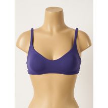 MAISON LEJABY - Haut de maillot de bain bleu en polyamide - Femme - Taille 36 - Modz