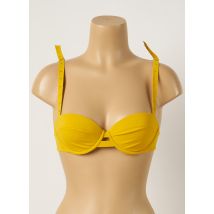 MAISON LEJABY - Haut de maillot de bain jaune en polyamide - Femme - Taille 85B - Modz