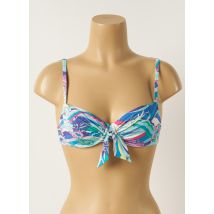 MAISON LEJABY - Haut de maillot de bain bleu en polyamide - Femme - Taille 85B - Modz
