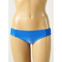 SEAFOLLY - Bas de maillot de bain bleu en coton pour femme - Taille 40 - Modz