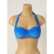 SEAFOLLY - Haut de maillot de bain bleu en polyamide - Femme - Taille 40 - Modz