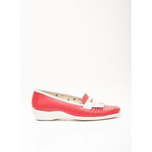 MARCO - Mocassins rouge en cuir - Femme - Taille 36 - Modz