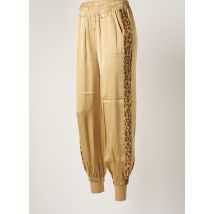FRACOMINA - Pantalon 7/8 beige en viscose - Femme - Taille 38 - Modz