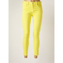 FRACOMINA - Jeans coupe slim jaune en coton - Femme - Taille W28 - Modz