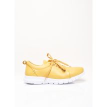 ANDREA CONTI - Baskets jaune en cuir pour femme - Taille 37 - Modz