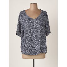 ICHI - Top bleu en viscose - Femme - Taille 36 - Modz