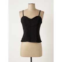 FRACOMA - Top noir en polyester - Femme - Taille 36 - Modz