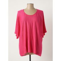 A.POIL - Pull rose en lin - Femme - Taille 42 - Modz