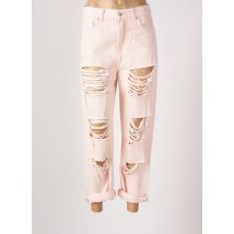LTB - Jeans coupe droite rose en coton - Femme - Taille TU - Modz