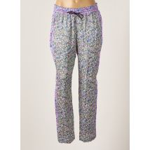 SCOTCH & SODA - Pantalon droit violet en viscose - Femme - Taille 40 - Modz