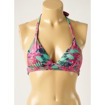 ONLY - Haut de maillot de bain rose en polyester - Femme - Taille 34 - Modz