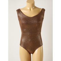 BENOA - Body marron en polyamide - Femme - Taille 34 - Modz